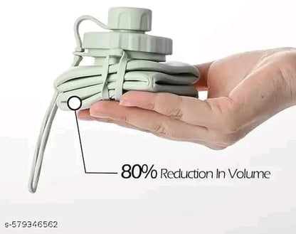 FlexiFold™ Silicone Water Bottle – 600 ml